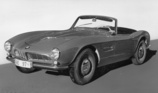 BMW 507 (1959) - der Testwagen vonr vorne links (Ausschnitt)