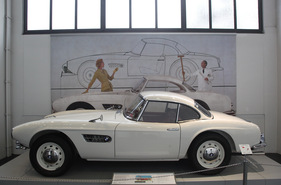 BMW 507 (1959) - im Verkehrszentrum des Deutschen Museums