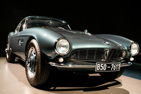 BMW 507 (Prototyp) (1955) - in der Ausstellung "PS:. Ich liebe Dich. Sportwagen-Design der 1950er - 1970er Jahre"