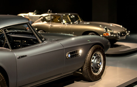 BMW 507 (Prototyp) (1955) - in der Ausstellung "PS:. Ich liebe Dich. Sportwagen-Design der 1950er - 1970er Jahre"