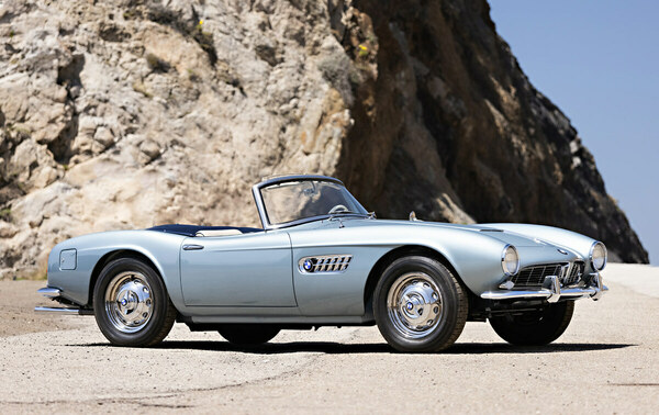 BMW 507 Series II (1957) will be auctioned as lot 028 at the Gooding "Geared Online May" auction from May 3 to 7, 2021