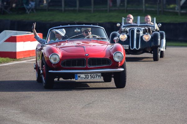 Image: BMW 507 at a demonstration run - Goodwood Revival 2014
