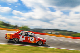 BMW 528i (1982) an der Spa Classic 2015 in der HTC Gruppe (Heritage Touring Cup)