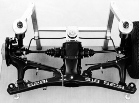 BMW 528i (1982) - die Hinterachse unterscheidet sich in Details von jener der schwächeren Schwestermodellen