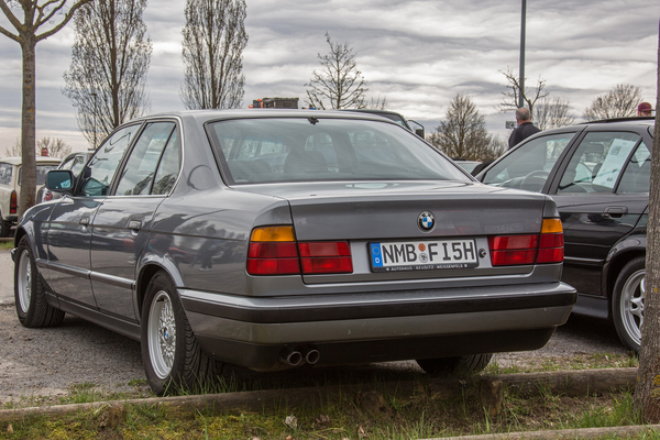 BMW 530i – mit H-Kennzeichen – Retro Saisonauftakt 2025
