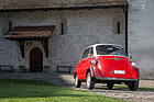 BMW 600 (1958) – Export-Modelle hatten eine Bügelstossstange ohne Blinker statt des anliegenden Stossfängers und grössere Scheinwerfer