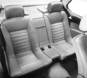 BMW 630 CS (1976) - Einzelsitze hinten