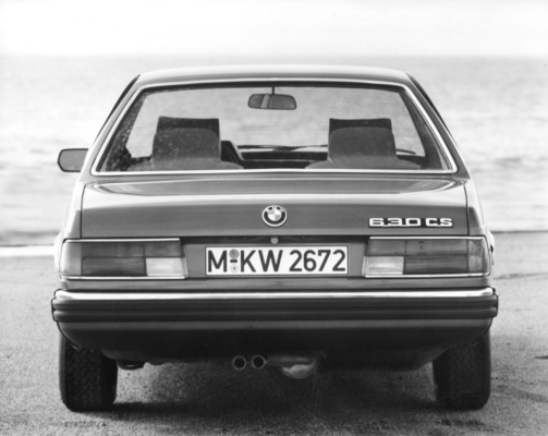 BMW 630 CS (1976) - Heckansicht der Vergaserversion