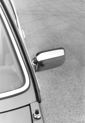 BMW 630 CS (1976) - verchromter Aussenspiegel