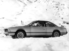 BMW 633 CSI (1981) - macht auch im Winter Freude