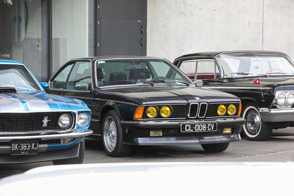 BMW 635 CSI (1983) - aus Frankreich angereist - Old Wheels Biel-Bienne 2025