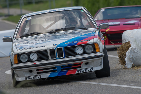 BMW 635 CSI - auf der Rennstrecke hinter dem Messegebäude - Motorworld Classics Bodensee 2018