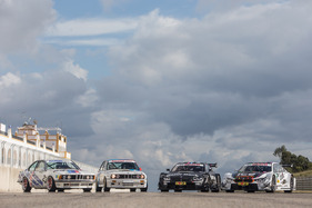 BMW 635 CSi (1984), BMW M3 E30 (1987), BMW M3 DTM (2012) und BMW M4 DTM (2014) - mit unterschiedlichen Konzepten und Ansätzen zum DTM-Meisterschafts-Pokal (1984)