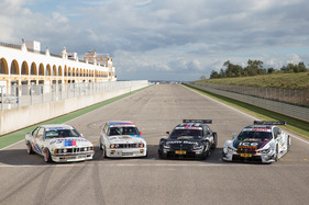 BMW 635 CSi (1984), BMW M3 E30 (1987), BMW M3 DTM (2012) und BMW M4 DTM (2014) - schnell und siegreich waren sie alle (1984)