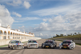 BMW 635 CSi (1984), BMW M3 E30 (1987), BMW M3 DTM (2012) und BMW M4 DTM (2014) - viermal auf Anhieb erfolgreich in der DTM (1984)