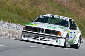 BMW 635 CSi Gruppe 2 (1981) an der Arosa ClassicCar 2013 – Renn- & Competition Klasse