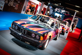 BMW 635CSi (1982) – Art Car von Ernst Fuchs – Goodwood Revival 2025