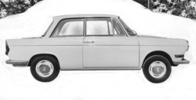 BMW 700 Limousine (1961) - Testwagen im Profil