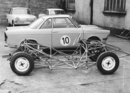 BMW 700 RS (1961) - Gitterrohrrahmen während der Entwicklung