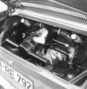 BMW 700 Sport (1961) - der Motor füllt den verfügbaren Raum bei weitem nicht aus