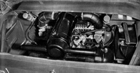 BMW 700 Sport (1961) - zwei Solex-Fallstromvergaser bringen eine Leistungsteigerung von 10 PS