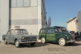 BMW 700 und Fiat Topolino Belvedere im Tandem - Auto e Moto d'Epoca Padova 2015 BMW 700 und Fiat Topolino Belvedere im Tandem - Auto e Moto d'Epoca Padova 2015