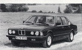 BMW 728i - 184 PS (DIN) Benzineinspritzung (1986)