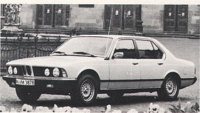 BMW 728i - 184 PS (DIN) Benzineinspritzung (1982)