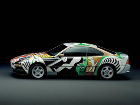 BMW 850 CSI (1995) - Art Car, gestaltet von David Hockney
