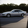 BMW 850I (1990) - Car-To-Car vor 25 Jahren, mit geöffneter Seitentüre