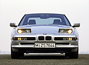 BMW 850I (1990) - flache Klappscheinwerfer, trotzdem litt die Linie, wenn sie geöffnet waren