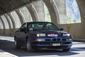 BMW 850i (1991) - an der 16. OCC Jungfrau-Rallye 2021