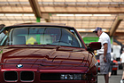 BMW 850i - mit dem Zwölfender unter der Haube - am 2. TCS Youngtimer und Classictreffen in Pratteln im Jahr 2016