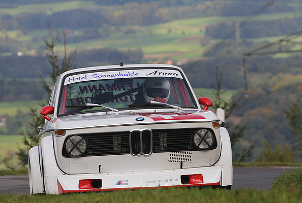 BMW-Alpina 2002 TII (1972) at the Michaelskreuzrennen 2011 (starting number 244)