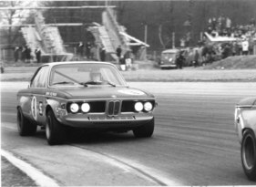 BMW-Alpina 2800 CS (1971) - Quester-Basche in the coupé at Monza in 1971