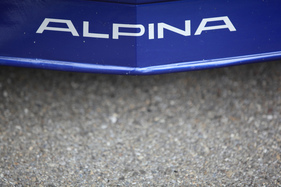 BMW-Alpina B9 3.5 (1985) - lettering on the front spoiler