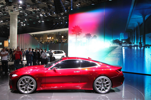 BMW Concept 4 Series Coupé (2019) - elegante Linienführung - IAA in Frankfurt 2019