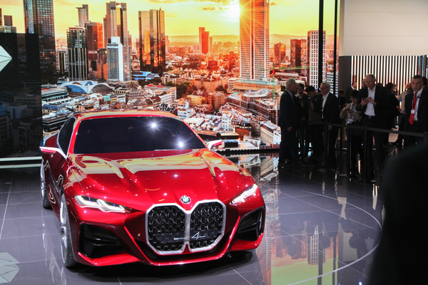 BMW Concept 4 Series Coupé (2019) - wird die Niere wirklich so gross? - IAA in Frankfurt 2019