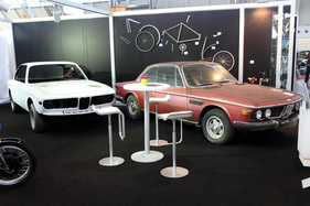 BMW Coupé vor und nach Restaurierungsarbeiten - Retro Classics Stuttgart 2014