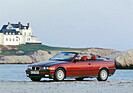 BMW E36 Cabriolet (1993) – Vor allem offen ist das Design des Cabriolets von bestechender Eleganz.