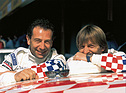 BMW Fahrerduo Johnny Cecotto (links) und Joachim Winkelhock