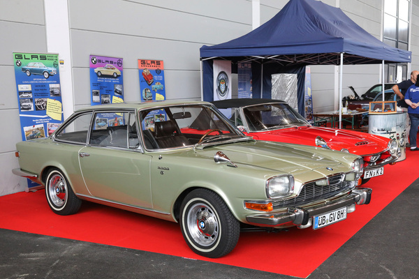 BMW-Glas 3000 V8 (1966) - auf dem Glas-Club-Stand - Klassikwelt Bodensee 2024