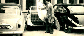 BMW Isetta (1955) - Parkprobleme gibt es mit diesem Fahrzeug kaum