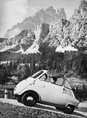 BMW Isetta (1955) - auch für die Bergfahrt gerüstet