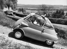 BMW Isetta (1957) - Modell "Standard" im Steigfähigkeitstest
