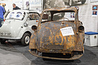 BMW Isetta (1958) als äussert unfreundliches, ausgebranntes Wrack – Bremen Classic Motorshow 2024