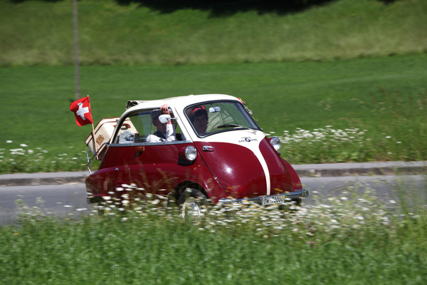 BMW Isetta 250 Export (1961) - auf der Rundfahrt - Oldtimer in Obwalden (O-iO) 2019