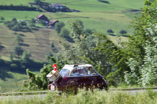 BMW Isetta 250 Export (1961) - mit passendem Koffer - Oldtimer in Obwalden (O-iO) 2019