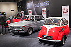 BMW Isetta 250 Standard (1956) - 85 km/h schneller Kabinenroller auf dem BMW-Stand (Techno Classica 2017)
