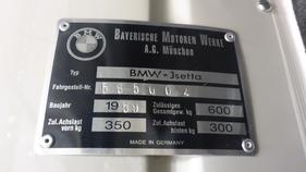 BMW Isetta 300 (1959) - Typenschild